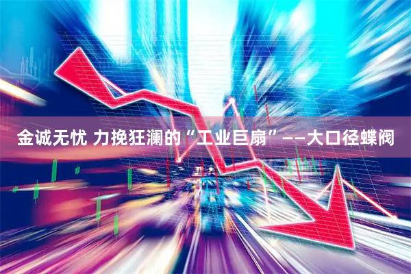 金诚无忧 力挽狂澜的“工业巨扇”——大口径蝶阀